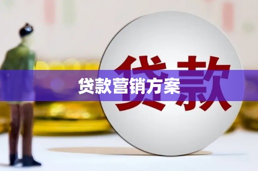 双台子贷款营销方案