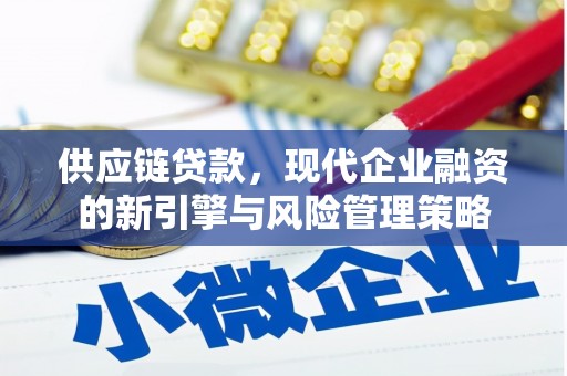双台子供应链贷款，现代企业融资的新引擎与风险管理策略