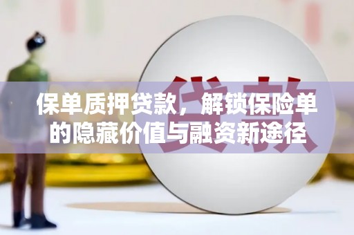 双台子保单质押贷款，解锁保险单的隐藏价值与融资新途径