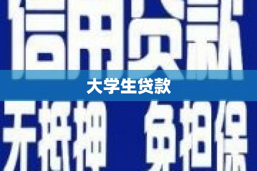 双台子大学生贷款