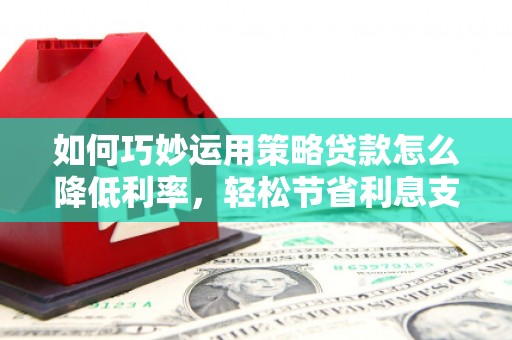 双台子如何巧妙运用策略贷款怎么降低利率，轻松节省利息支出