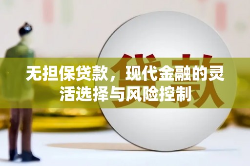 双台子无担保贷款，现代金融的灵活选择与风险控制