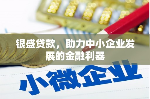 双台子银盛贷款，助力中小企业发展的金融利器