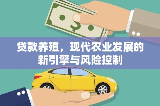 双台子贷款养殖，现代农业发展的新引擎与风险控制