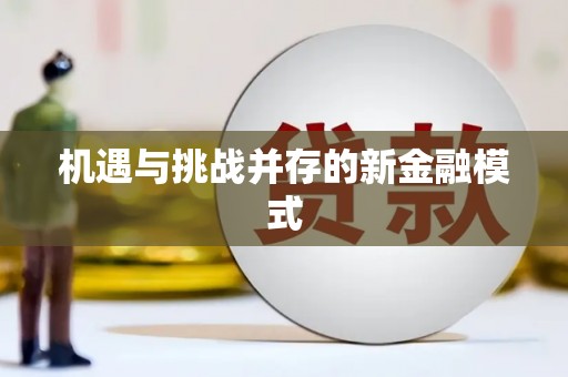 双台子机遇与挑战并存的新金融模式