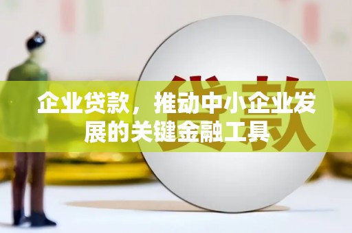 双台子企业贷款，推动中小企业发展的关键金融工具