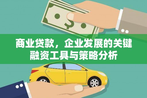 双台子商业贷款，企业发展的关键融资工具与策略分析
