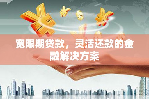 双台子宽限期贷款，灵活还款的金融解决方案