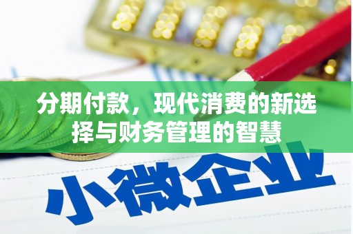 双台子分期付款，现代消费的新选择与财务管理的智慧