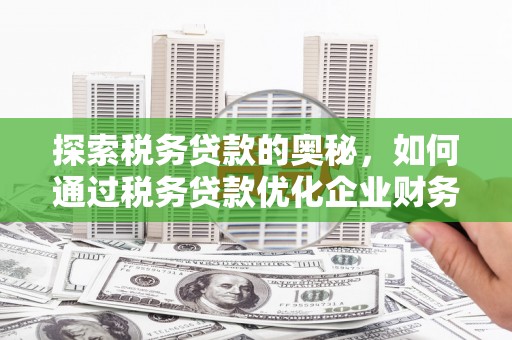 双台子探索税务贷款的奥秘，如何通过税务贷款优化企业财务