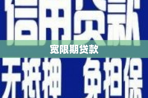 双台子宽限期贷款