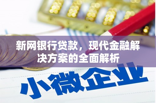 双台子新网银行贷款，现代金融解决方案的全面解析