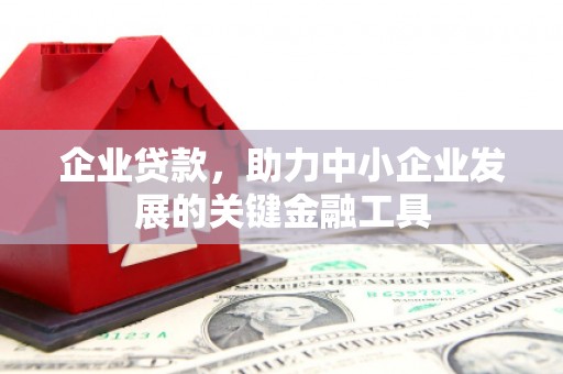 双台子企业贷款，助力中小企业发展的关键金融工具