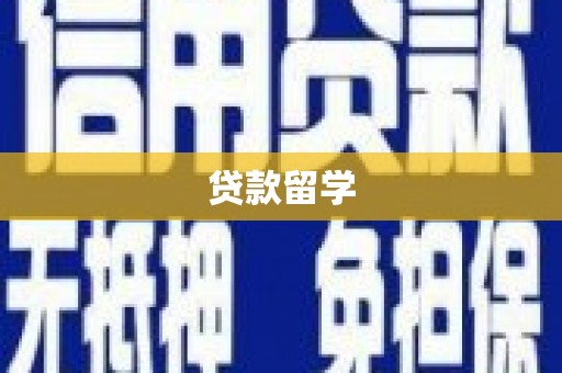双台子贷款留学