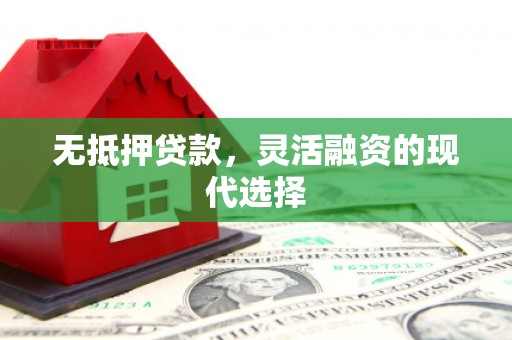 双台子无抵押贷款，灵活融资的现代选择
