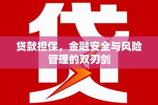 双台子贷款担保，金融安全与风险管理的双刃剑