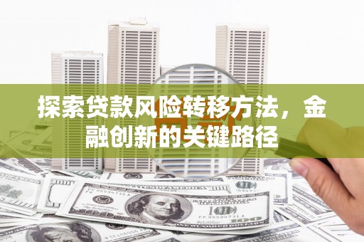 双台子探索贷款风险转移方法，金融创新的关键路径