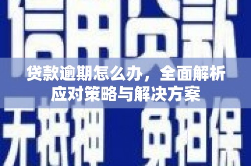 双台子贷款逾期怎么办，全面解析应对策略与解决方案