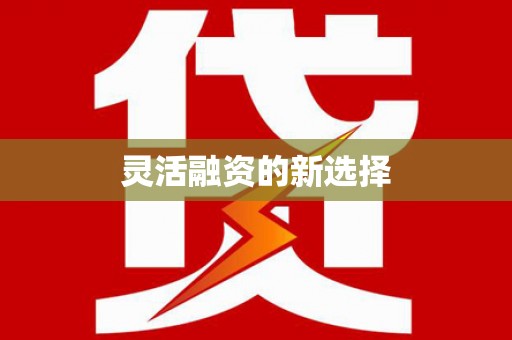 双台子灵活融资的新选择