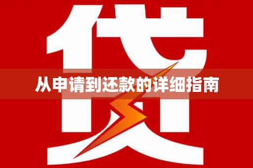 双台子从申请到还款的详细指南