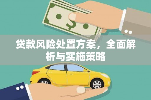 双台子贷款风险处置方案，全面解析与实施策略
